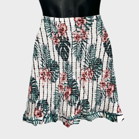 Guess Kira Smocked Mini Skirt - Picture 4 of 6